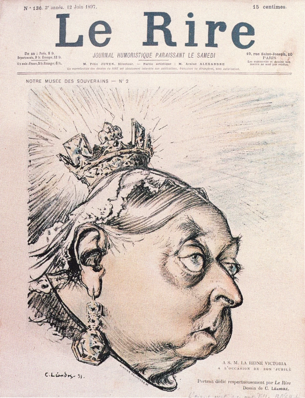 Charles Léandre - La regina Vittoria